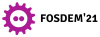 Logo von FOSDEM '21